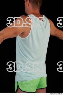 Upper body white shirt green shorts of Roosevelt 0004